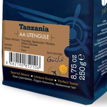 Moliendo Tanzania Utengule AA Yöresel Kahve 250 gr.