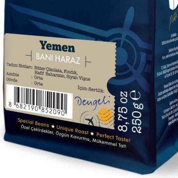 Moliendo Yemen Bani Haraz Yöresel Kahve 250 gr.