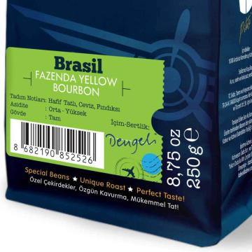 Fazer Brasil Moliendo the Yellow Bourbon Coffee Local 1000 gr.