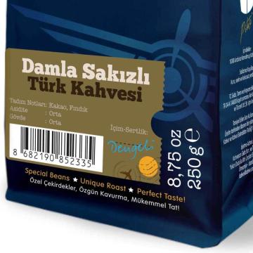 Moliendo Gerçek Damla Sakızlı Türk Kahvesi 1000 gr.