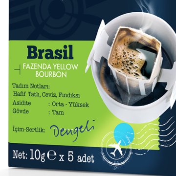 Moliendo Brasil  Fazenda Yellow Bourbon Pratik Filtre Kahve