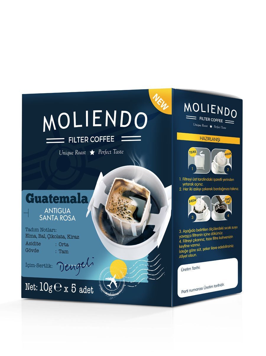 Moliendo Guatemala Antigua Pratik Filtre Kahve