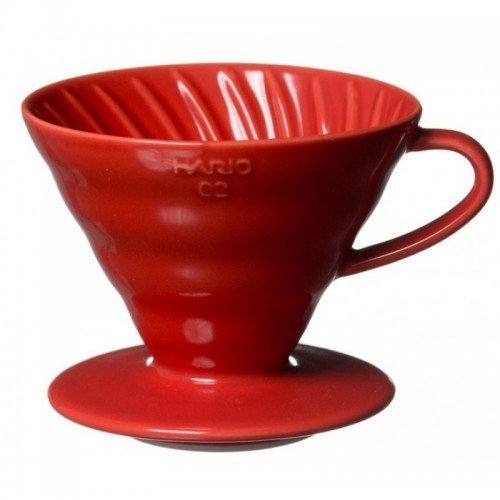 Hario V60 02 Dripper (Kırmızı Seramik)