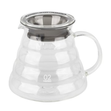 Hario V60 Range Servis Sürahisi (Şeffaf, 600 ml)