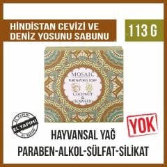 MOSAIC HİNDİSTAN CEVİZİ VE DENİZ YOSUNU SABUNU 113 G X 6 PAKET