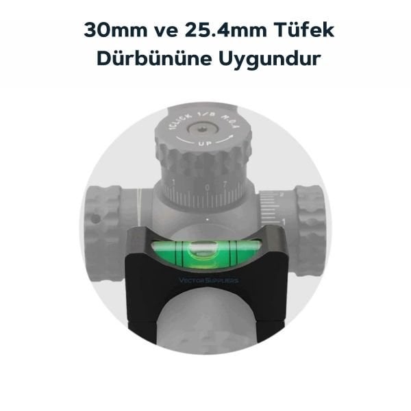 Dürbün terazisi Dürbün Dengeleyici 30mm/25.4mm Göbek ayarlı SCACD-01