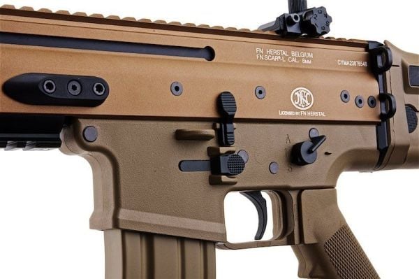 CYMA FN Lisanslı SCAR-L Airsoft Tüfek / TAN Rengi 200955