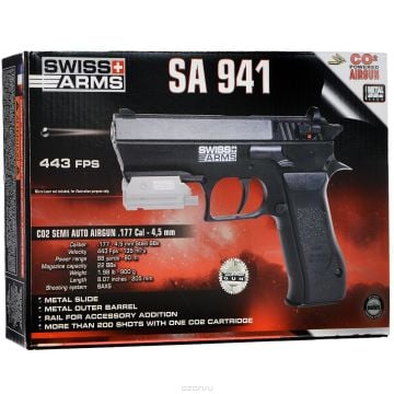 CYBERGUN Swiss Arms 941 4,5MM Havalı Tabanca