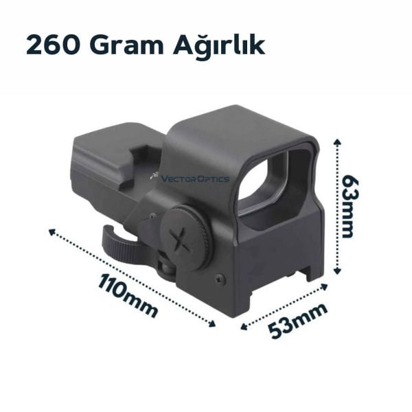 VECTOR OMEGA 8 NİŞANGAH RED-DOT SCRD-04SI