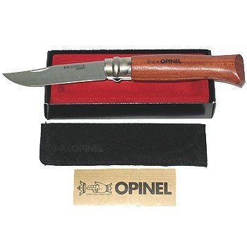 OPINEL INOX BUBINGA SAPLI 8 NO CAKI (KUTULU) (226086)