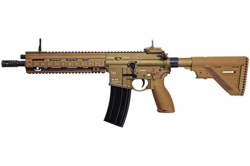 VFC UX HK416A5 GEN3 TAN GBB GAS BLOWBACK Airsoft Tüfek - Çöl Rengi