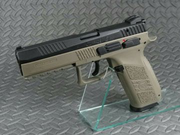 ASG CZ75 P09 DUTY GBB AIRSOFT TABANCA CIFT RENK ÇANTA HEDIYELI