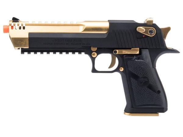 WE AW DESERT EAGLE L6 GOLD SIYAH GAS GBB AIRSOFT TABANCA DE0204