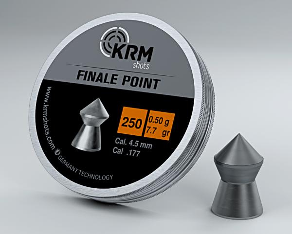 KRM FINALE POINT 4.5mm 7,7gr Pellet