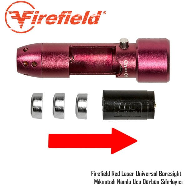 Firefield Red Laser Universal Boresight Mıknatıslı Namlu Ucu Dürbün Sıfırlayıcı