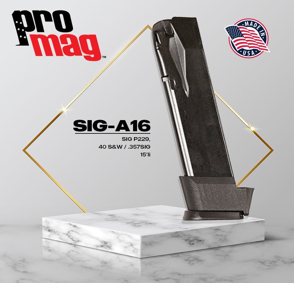 PROMAG SIGSAUER P229 (CAL .40 S&W / .357SIG) 15RD ŞARJÖR