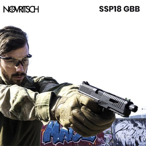 NOVRITSCH SSP18 GBB AIRSOFT TABANCA Siyah