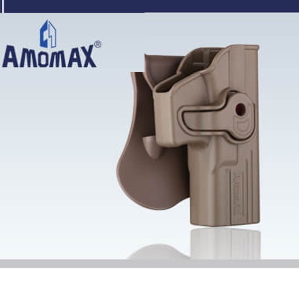 AMMOMAX Airsoft GLOCK Replikalar için SAĞ Taktik Kılıf - ÇÖL RENGİ