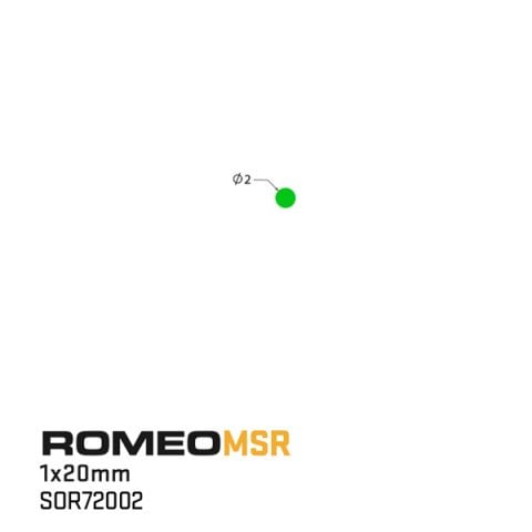 SIG SAUER ROMEO-MSR COMPACT GREEN DOT NİŞANGAH SOR72002