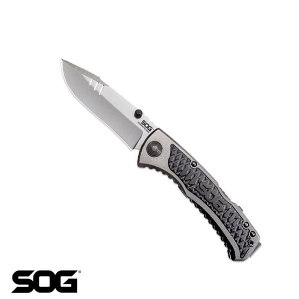 SOG Sideswipe Mini Grİ Klipsli Çakı