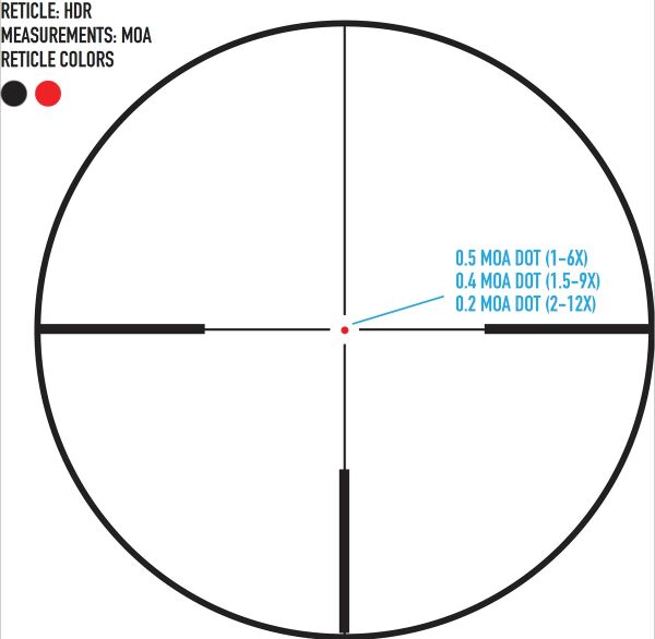 Sightmark Presidio 1.5-9x45HDR SFP Tufek Dürbünü