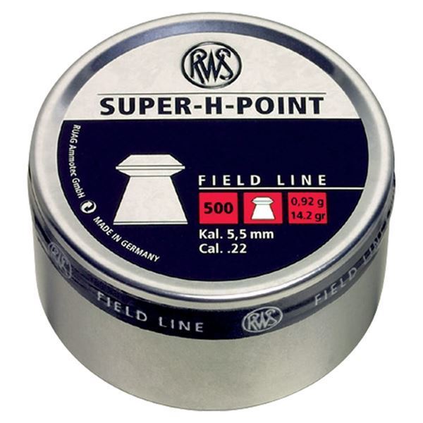 RWS Super-H-Point 5,5M 0,92G Havalı Saçma *500