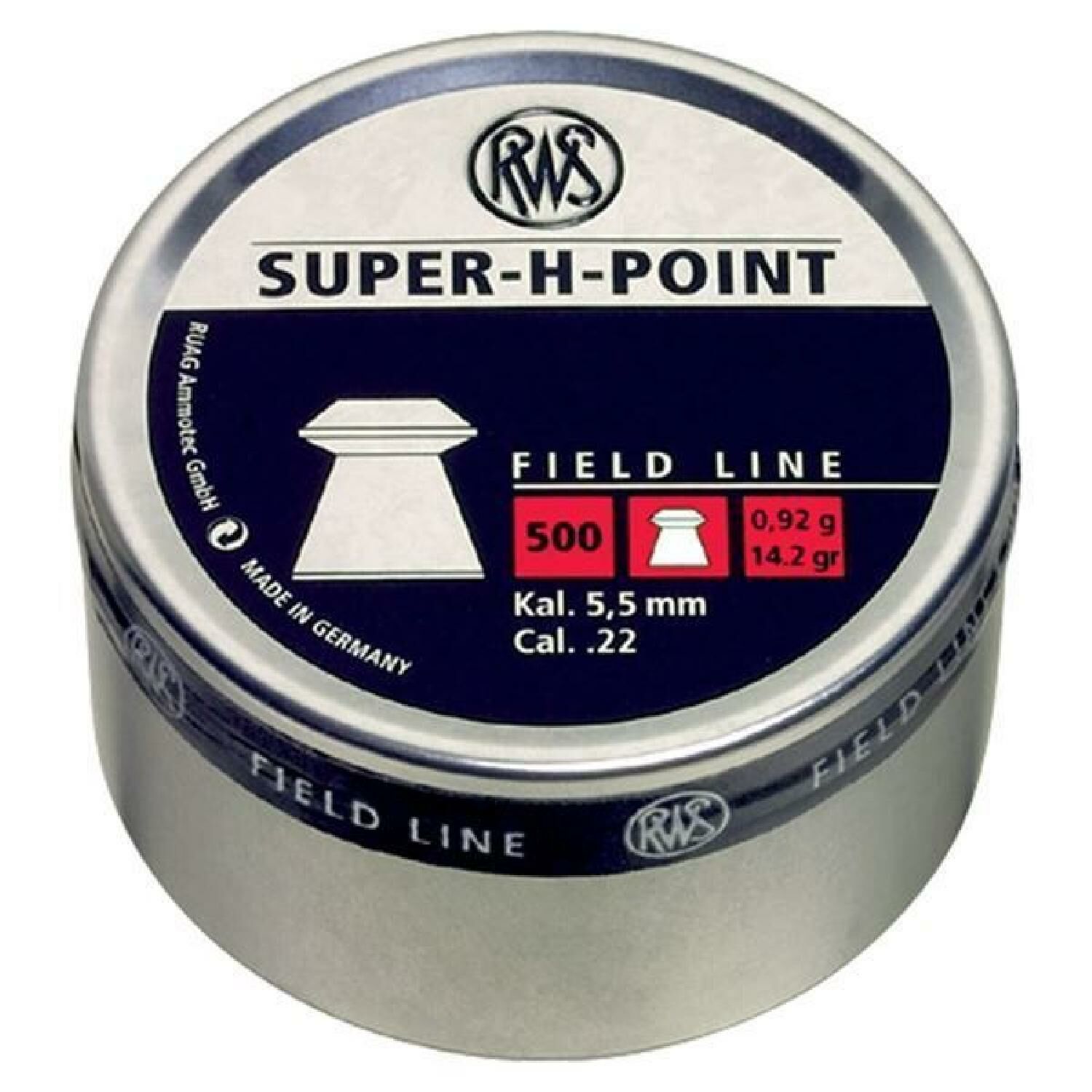 RWS Super-H-Point 6,35M 1,62G Havalı Saçma *200