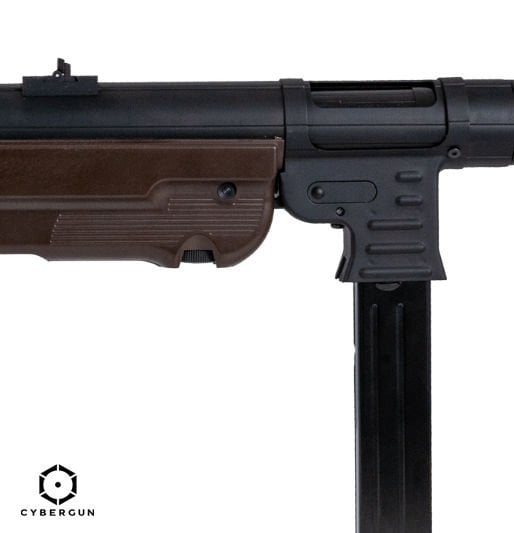 Schmeisser Lisanslı Ağaç MP40 Airsoft AEG Submachine Gun