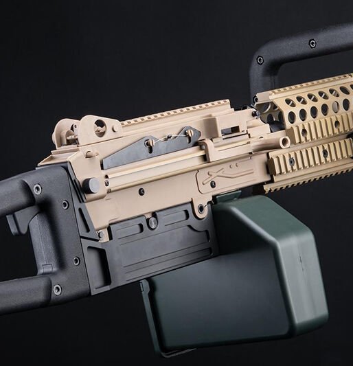 Mugen M249 MK46 TAN SAW Airsoft Makinalı Tüfek