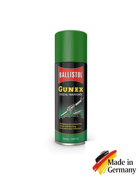 BALLISTOL Gunex Gun Care 200 ml. Sprey Bakım Yağı