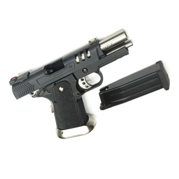 WE COLT 3.8 HICAPA DEI SILVER AUTO Airsoft GBB Tabanca