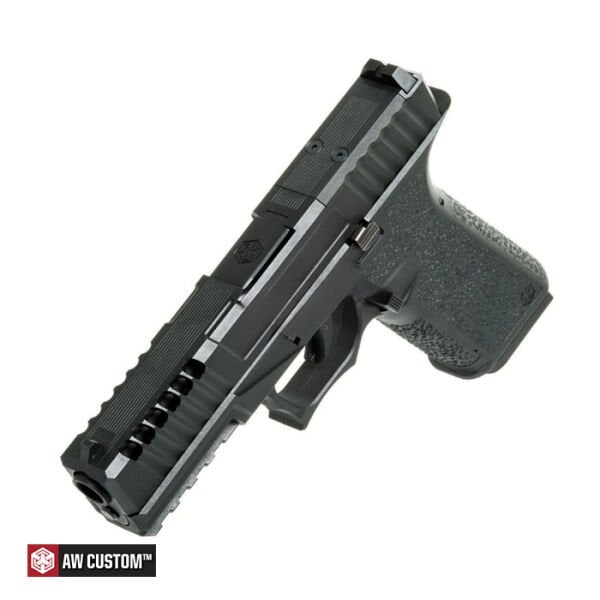 AW Glock17 MOS ZEV Tipi Reddot Yuvalı SIYAH Airsoft GBB Tabanca