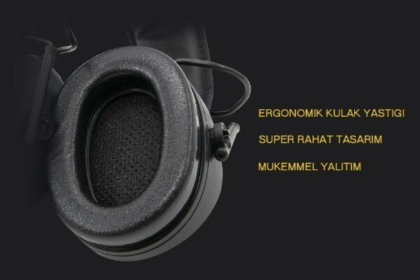 Opsmen Earmor Elektronik Atış Kulaklığı (Black) Siyah M30-BK