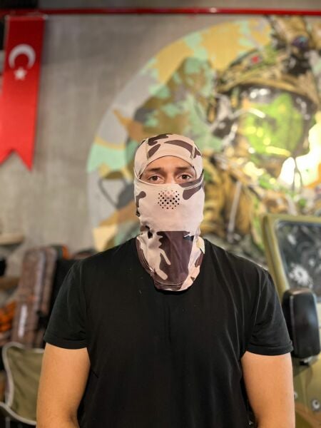 BALAKLAVA MASKE ÇÖL KMF.