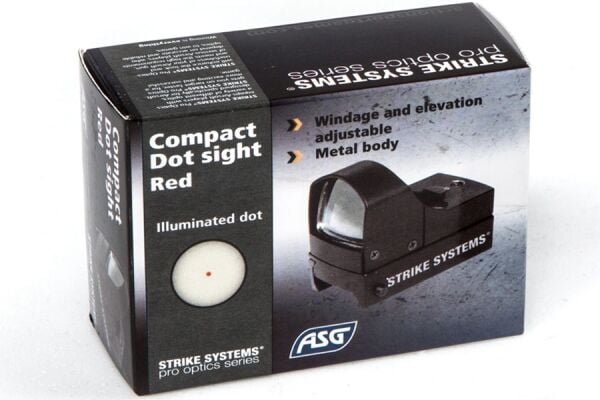 ASG COMPACT DOT SIGHT RED STRIKE SYSTEMS