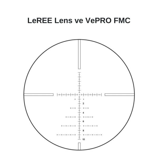 Vector Optics Paragon 5-25x56SFP GenII Tüfek Dürbünü SCOL-26