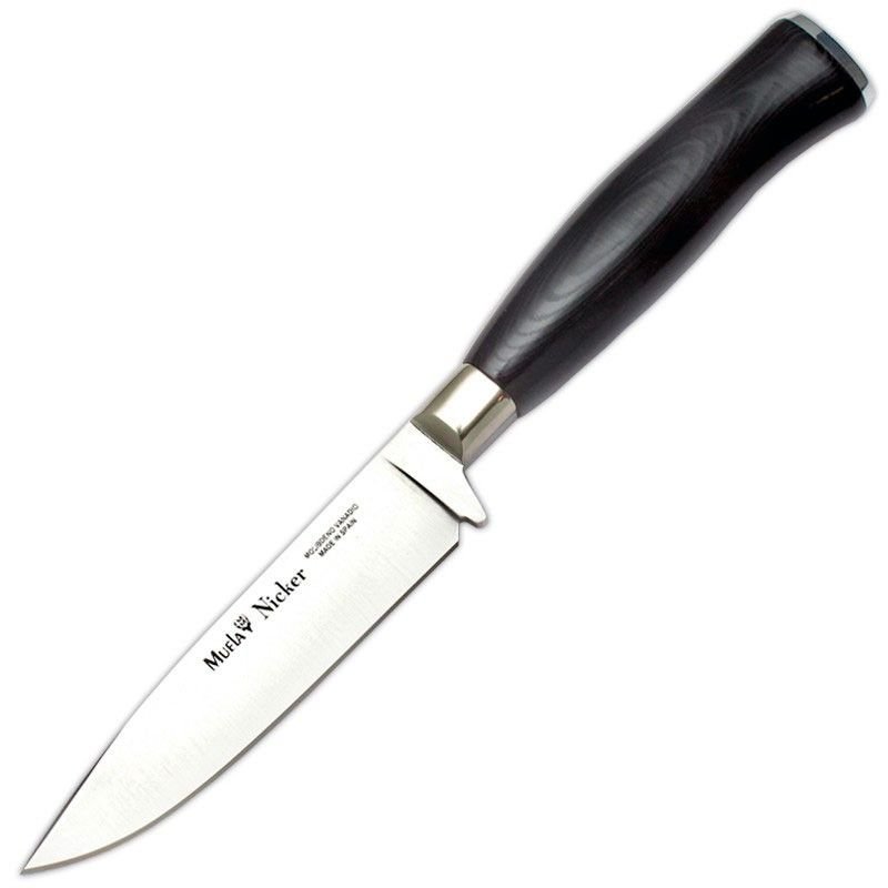 Muela NICKER-11M Nicker Serisi Siyah Micarta Saplı Bıçak