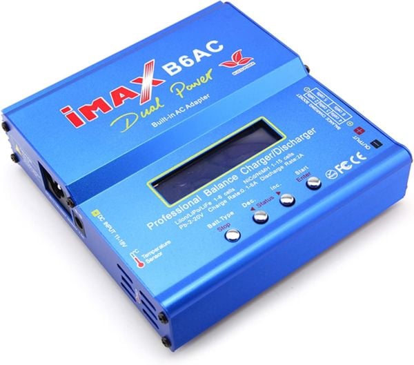 IMAX B6AC MAVI - Profesyonel LiPo + NiMH imax Şarj / Deşarj Cihazı