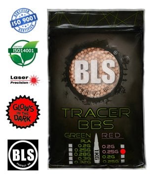 BLS PERFECT TRACER BB KIRMIZI 0.25G (0,25g) - 1KG - 4000Adet