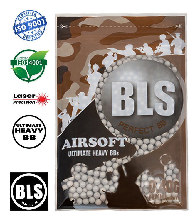 BLS PRECISION ULTIMATE HEAVY AIRSOFT BB 0.40G - 1000 ADET
