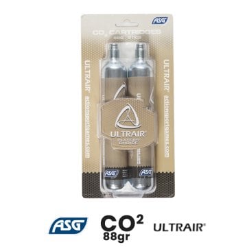 ASG 88g CO2 Tüp - 2li Paket