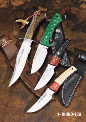 Muela  Rhino Serisi Yeşil Micarta Saplı Bıçak