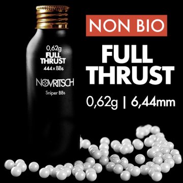 NOVRITSCH 6.44mm FullThrust 0.62g x 444BB NON-BIO BB mermi