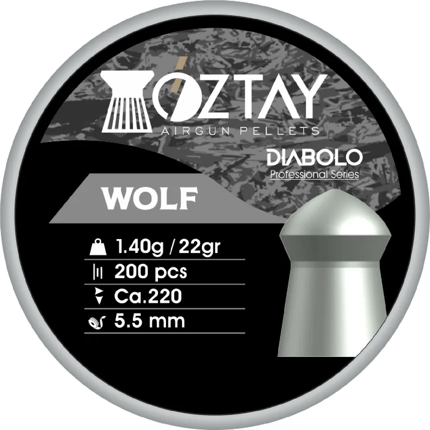 ÖZTAY WOLF 5,5MM HAVALI SAÇMA