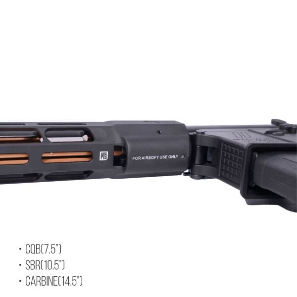 PTS ZEV Core Elite SBR 10,5'' Airsoft AEG Tüfek SIYAH ZV602680307