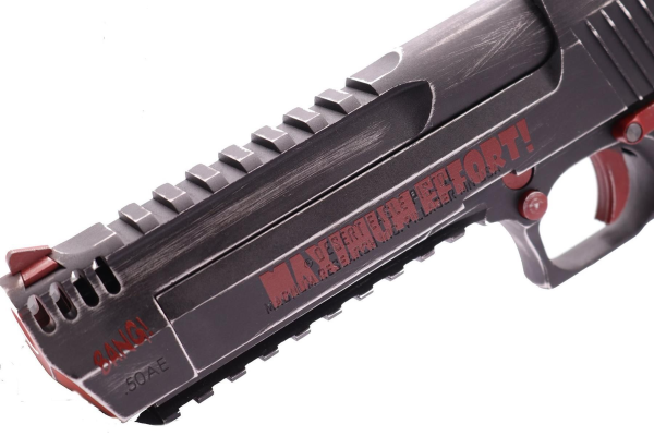 Deadpool x Magnum Research Inc. Desert Eagle 50AE GBBP RAIL AIRSOFT TABANCA