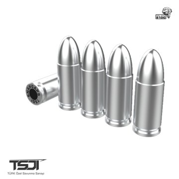 9x19mm SNAP CAPS/DUMMY MERMI TETIK DÜŞÜRME EGITIM MERMISI TSDI S6