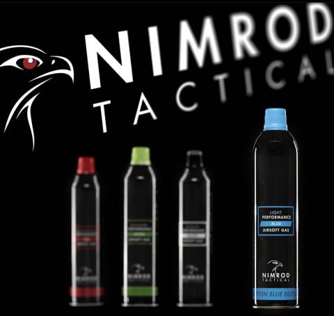 NIMROD TACTICAL AIRSOFT Light Performance Blue Gas