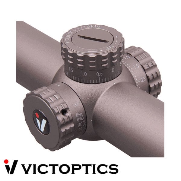 Victoptics S4 4-16X44 COYOTE SFP PARALAKS TEKERLI Tüfek Dürbünü OPSL-26