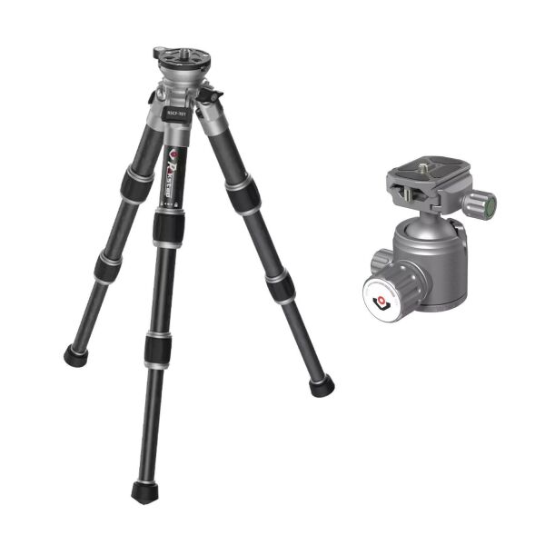 ROKSTAD TABLE TOP CARBON TRIPOD + 38MM HEAD SET